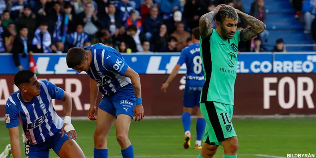 Deportivo Alaves – Atlético Madrid: Ingen kämpaglöd