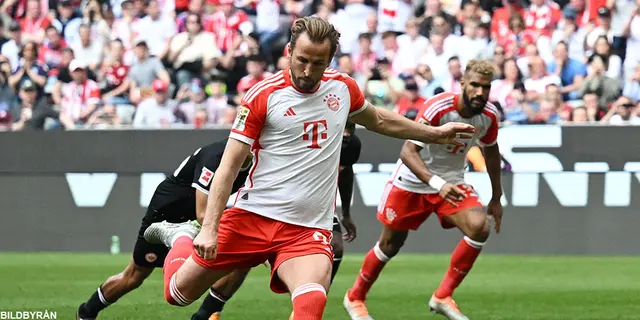 Harry Kane tvåmålsskytt när Bayern München vann över Frankfurt