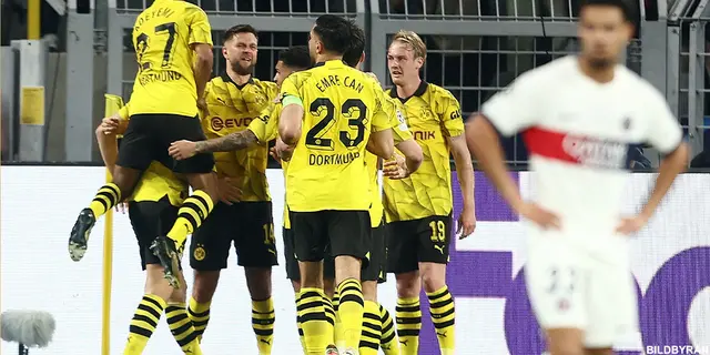 ”Dortmund med ena benet i finalen”