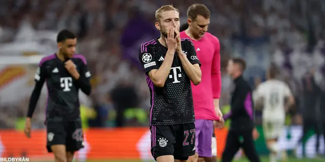 Bayern München blev rånade av Champions League final mot Real Madrid
