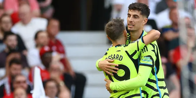 Arsenal höll undan stormen - besegrade Manchester United på Old Trafford