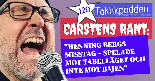 Carsten rantar om Henning Bergs feltänk