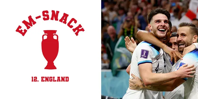 EM-Snack: England under luppen