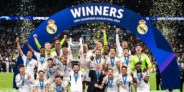  Real Madrid mästare för 15:e gången