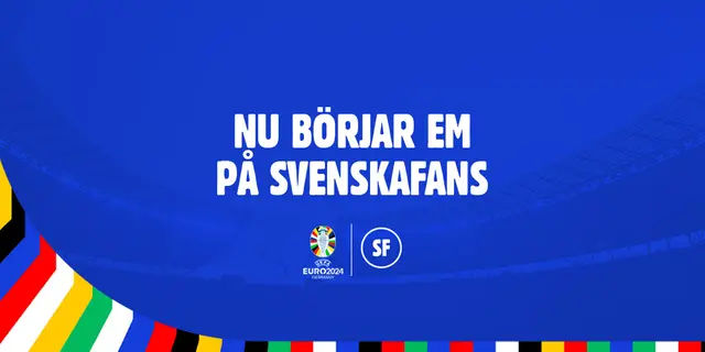 Nu börjar SvenskaFans EM-bevakning