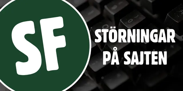 Info: Underhåll kan leda till störningar på sajten