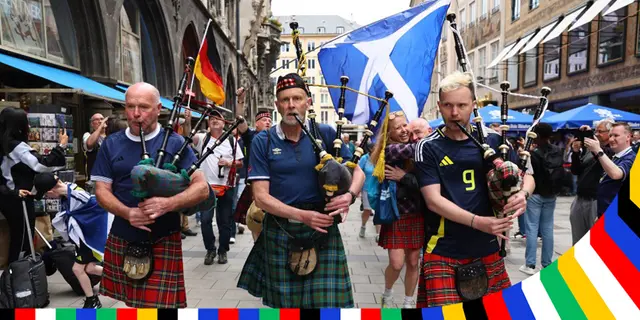 The Tartan Army charmar alla