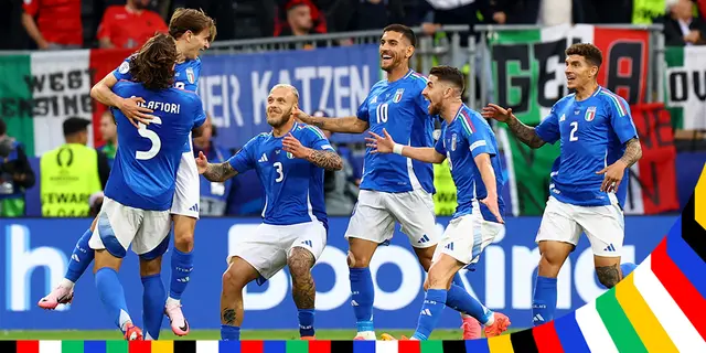 Zaccagni frälser Italien med avslut i krysset