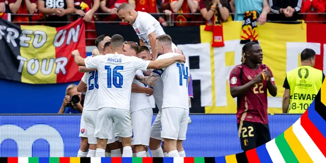 Drömöppningen – Slovakien slog Belgien