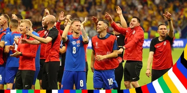 Slovakien slutspelsklart - efter väntat kryss