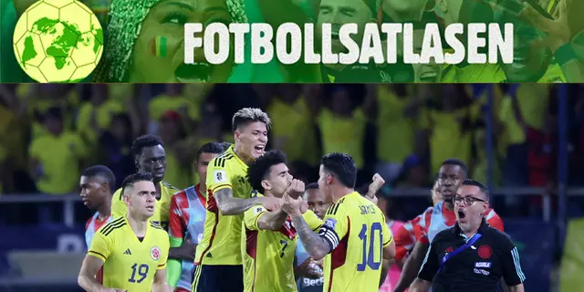 Fotbollsatlasen #16: "Det börjar bli dags för Colombia”