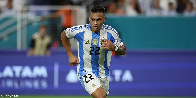 ”Lautaro Martinez avgjorde Copa America”