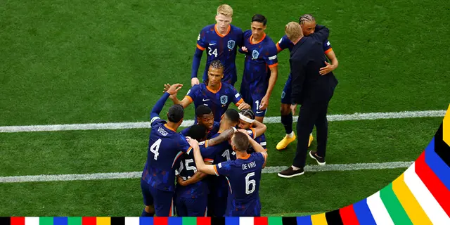 Rumänien 0 - 3 Holland: Imponerande insats