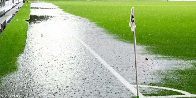 När vädret tar över: Hur regn förändrar spelet på fotbollsplanen