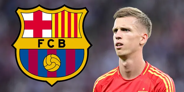 Dani Olmo klar för Barcelona