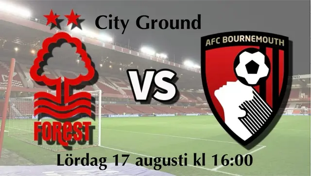 Inför Nottingham Forest - AFC Bournemouth