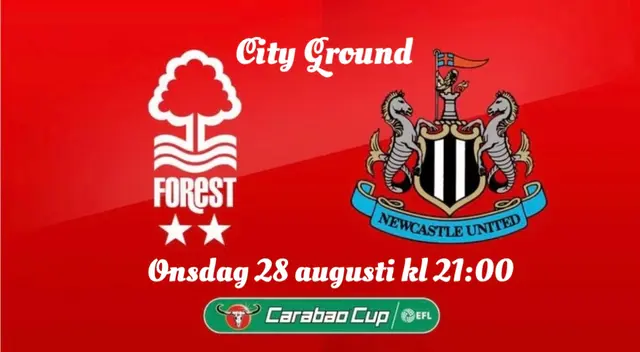 Inför Nottingham Forest -Newcastle United 