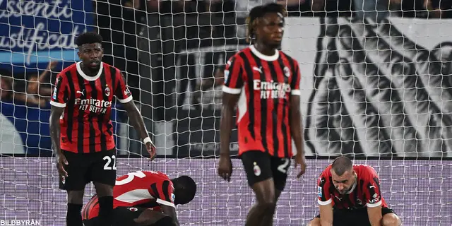 5 snabba: Lazio – Milan 2-2