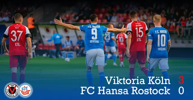 Hansa med bottennapp i Köln