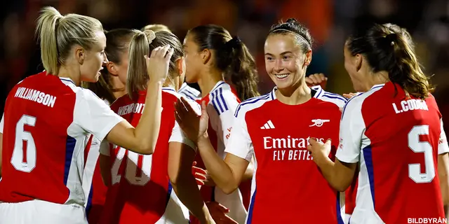 Arsenal krossade Rangers i Women's Champions League