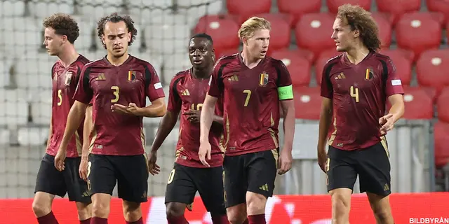 Belgien med ny kapten inför en enkel resa mot Liechtenstein