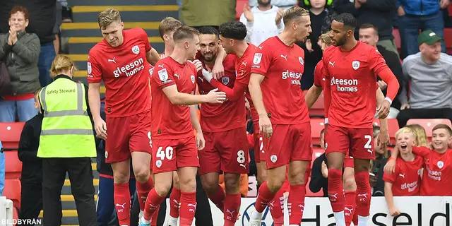 Dramatiska övertidsminuter, när Barnsley och Charlton spelade 2-2