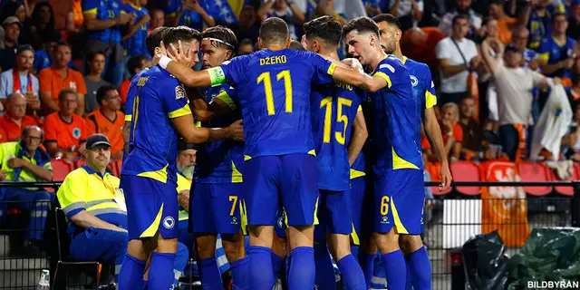 Anfallstalang väljer Bosnien – hela truppen till Nations League