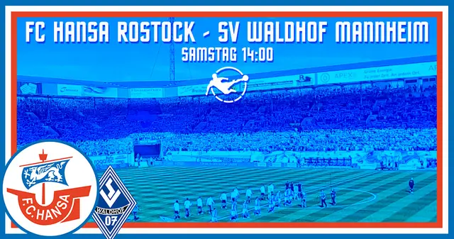 Inför FC Hansa Rostock - SV Waldhof Mannheim