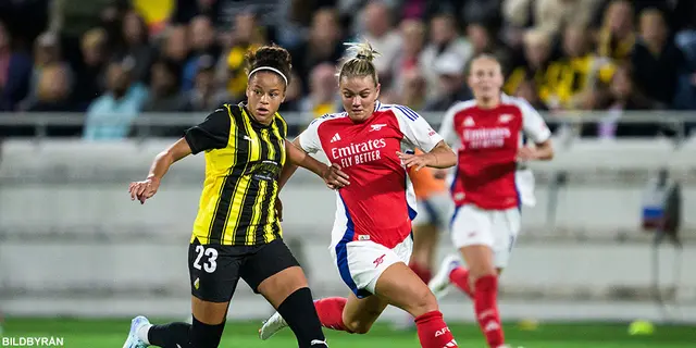 Women: inför Arsenal- Häcken