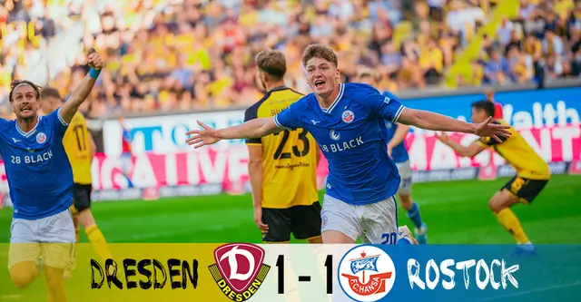 Hansa kryssade mot Dresden