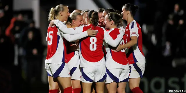 Women: Arsenal överlägsna Häcken