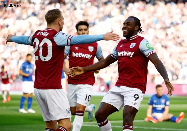 West Hams islossning mot Ipswich 