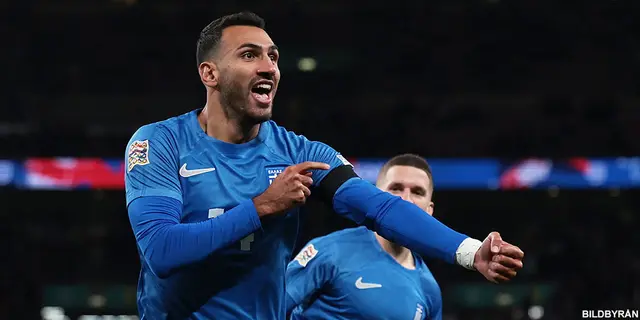 England - Grekland 1-2: Historisk seger på Wembley till minne av George Baldock