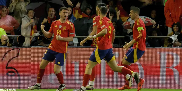 Kvällens resultat från Nations League – Spanien körde över Serbien