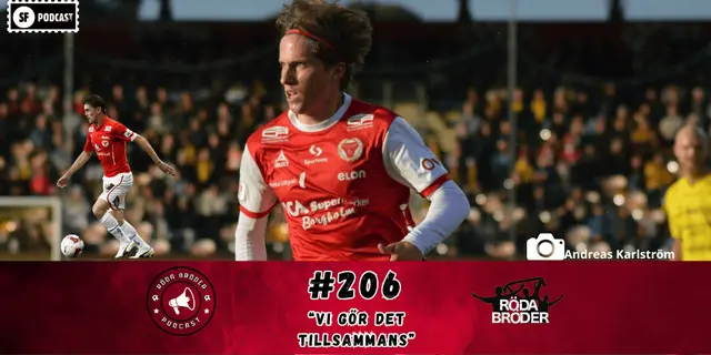 Röda Bröder Podcast # 206: " Vi gör det tillsammans!"  