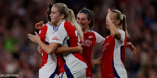 Women: Arsenal - Bayern 3-2 i CL