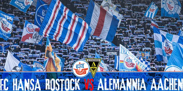 Inför FC Hansa Rostock - TSV Alemannia Aachen