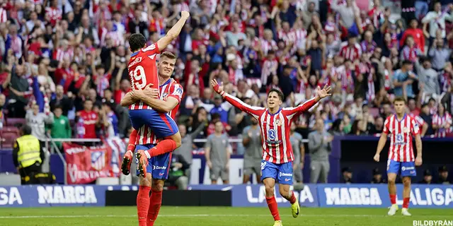 Atlético Madrid–Leganés: Det satt långt inne