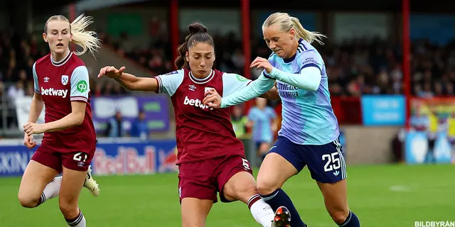 Women: Svenskorna låg bakom segern mot West Ham