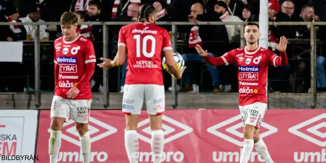 Nästa matchboll för Degerfors