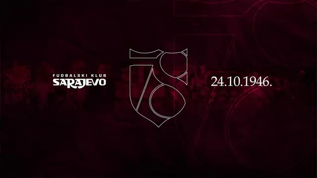 FK SARAJEVO FYLLER 78 ÅR!