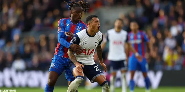 Uddlöst Spurs föll på Selhurst Park