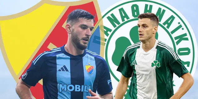 Inför Djurgårdens IF - Panathinaikos FC