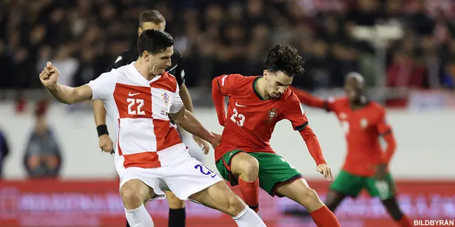 Nations League: Kroatien – Portugal 1-1: vidare till kvartsfinal!