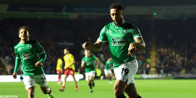 Andre Gray räddade Plymouth på stopptid