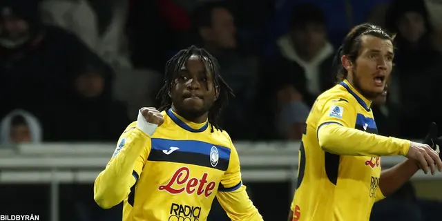 Lookman klev fram när Atalanta vann igen