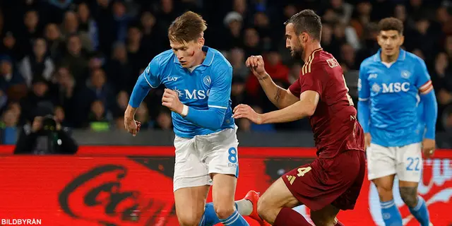 Napoli 1 - 0 Roma: Vinst i Solderbyt