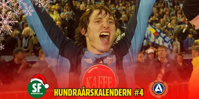 Hundraårskalendern lucka #4: Kim Källström – I bräschen för en ny generation