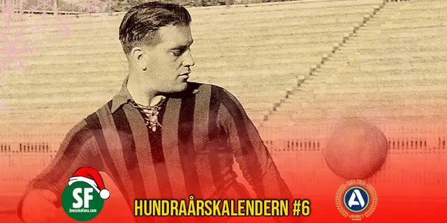 Hundraårskalendern lucka #6: Gunnar Nordahl – ett ideal av sin tid