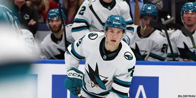 William Eklund tuggar på